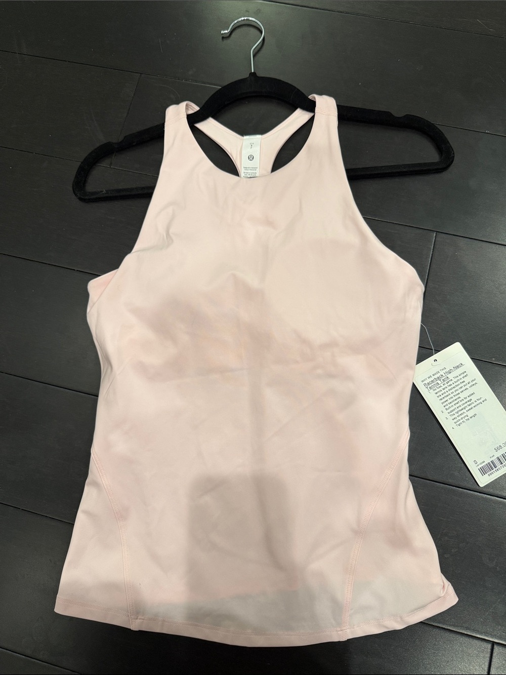 lululemon athletica Light Pink High-Neck Racerback Tank